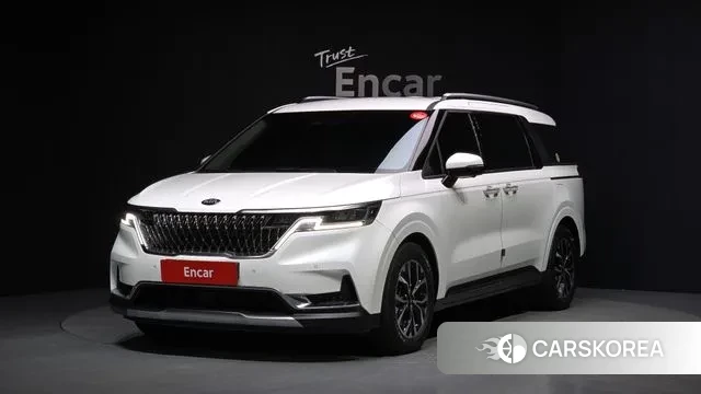 Kia Carnival 4th generation 2021 Белый из Кореи