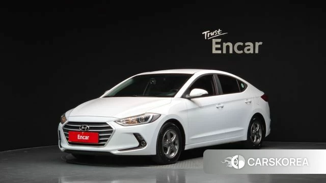 Hyundai Avante AD 2018 Белый из Кореи