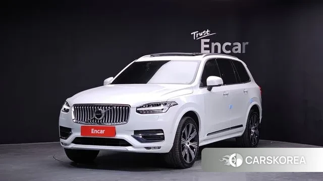 Volvo XC90 second Generation 2021 Белый из Кореи