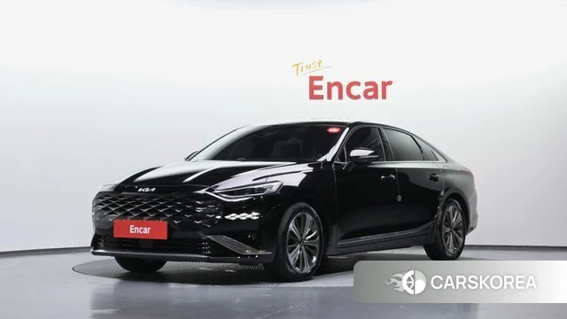 Kia K8 Hybrid 2023 Черный из Кореи