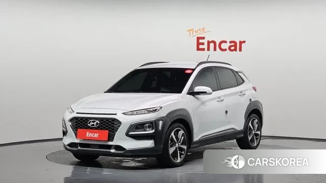 Hyundai Kona 2018 Белый из Кореи
