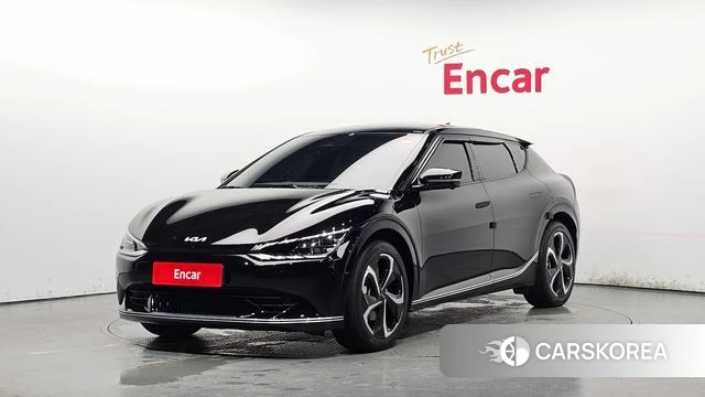 Kia EV6 2023 Черный из Кореи