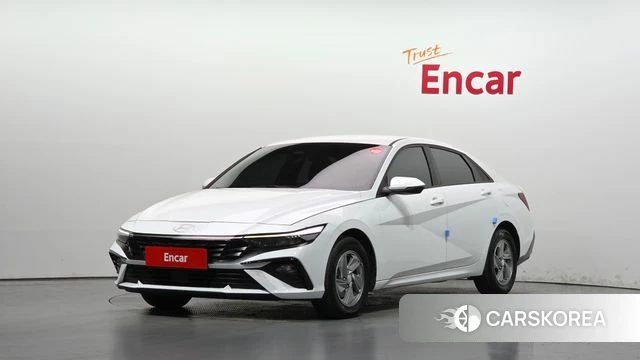 Hyundai The New Avante (CN7) 2023 Белый из Кореи