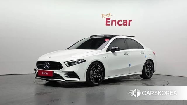 Mercedes-Benz A-Class W177 2022 Белый из Кореи