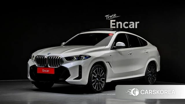 BMW X6 (G06) 2023 Белый из Кореи