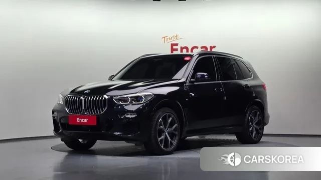 BMW X5 (G05) 2021 Черный из Кореи