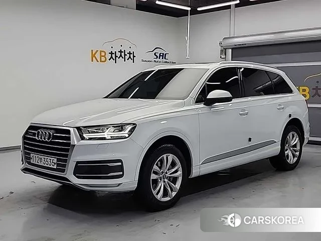 Audi Q7 (4M) 2019 Белый из Кореи