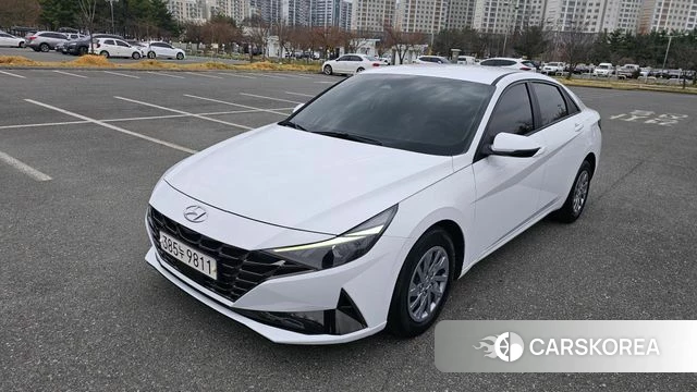 Hyundai Avante (CN7) 2020 Белый из Кореи