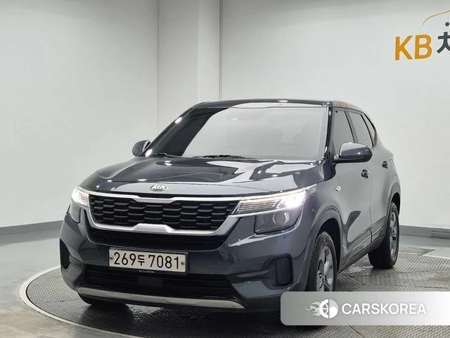 Kia Seltos 2020 Серый из Кореи