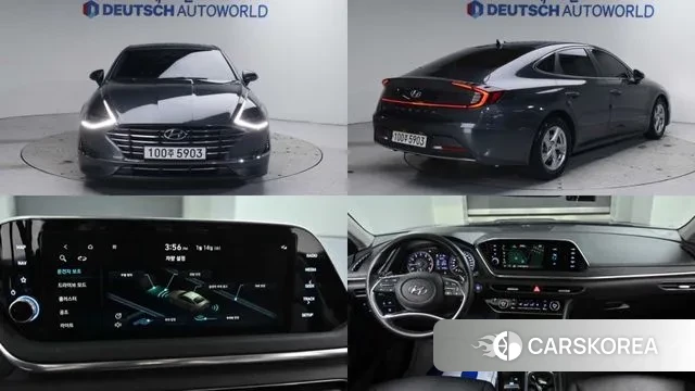 Hyundai Sonata (DN8) 2020 Серый из Кореи