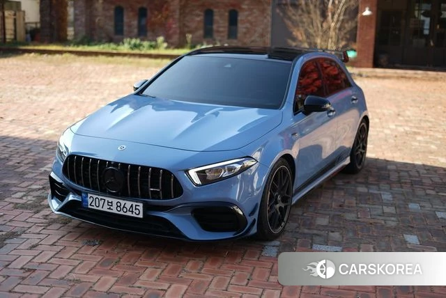 Mercedes-Benz A-Class W177 2023 Белый из Кореи