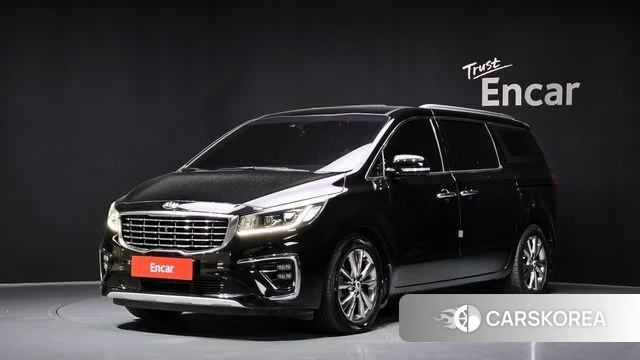 Kia The New Carnival 2019 Черный из Кореи