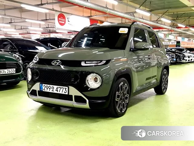 Hyundai Casper 2022 Светло-зеленый из Кореи