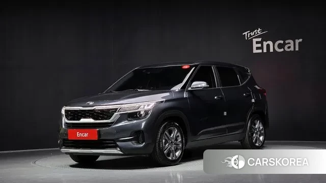 Kia Seltos 2021 Серый из Кореи