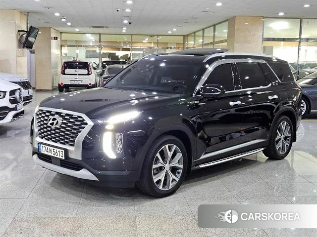 Hyundai Palisade 2021 Черный из Кореи