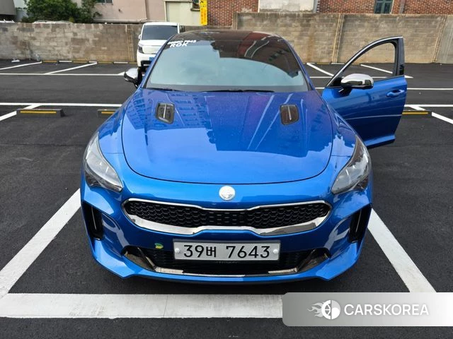 Kia Stinger 2018 Синий из Кореи