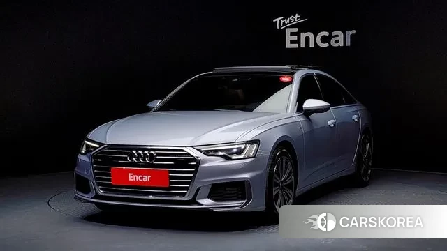 Audi A6 (C8) 2021 Серебряный из Кореи