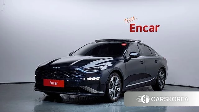 Kia K8 Hybrid 2022 Синий из Кореи