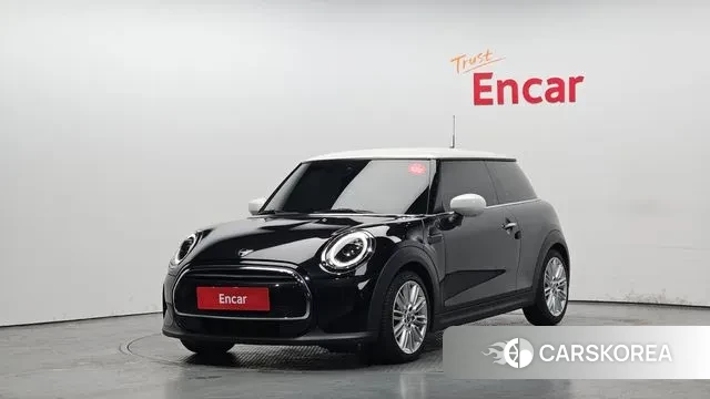 Mini Cooper 2022 Черный из Кореи