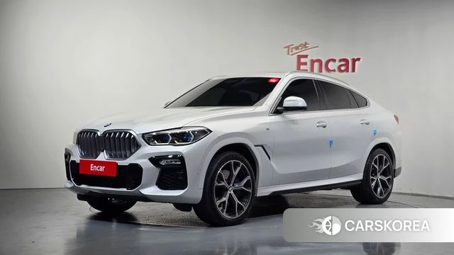 BMW X6 (G06) 2021 Белый из Кореи
