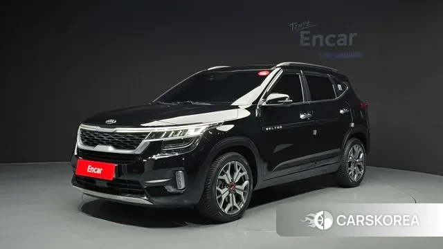 Kia Seltos 2019 Черный из Кореи