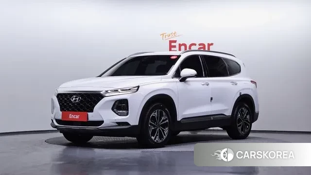 Hyundai Santa Fe TM 2018 Белый из Кореи