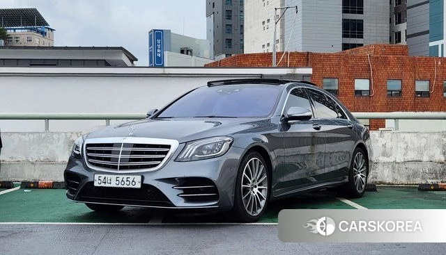 Mercedes-Benz S-Class W222 2018 Серый из Кореи