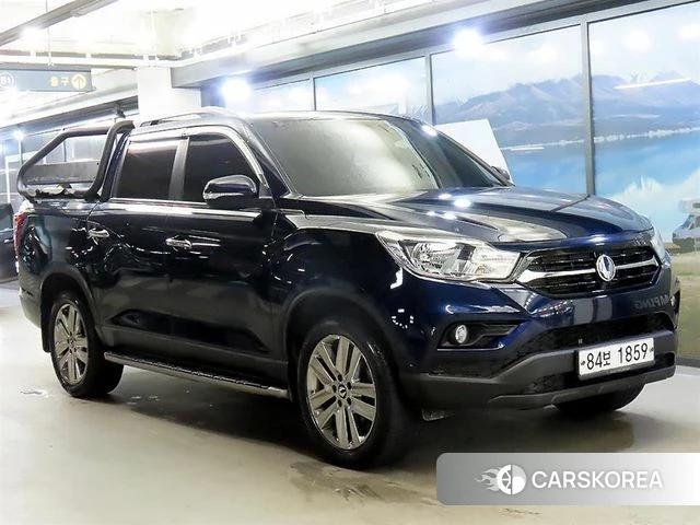 Ssangyong Rexton Sports 2019 Синий из Кореи