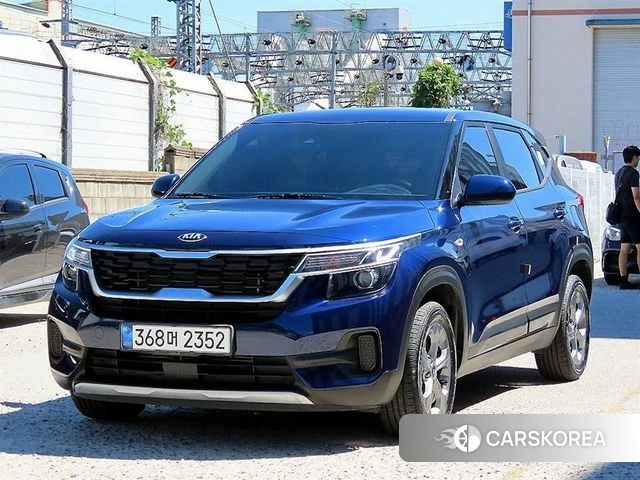 Kia Seltos 2020 Синий из Кореи