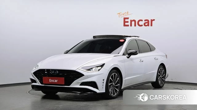 Hyundai Sonata (DN8) 2020 Белый из Кореи