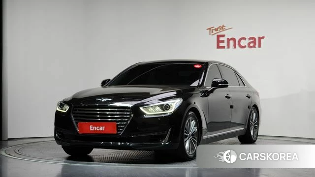 Genesis EQ900 2018 Черный из Кореи