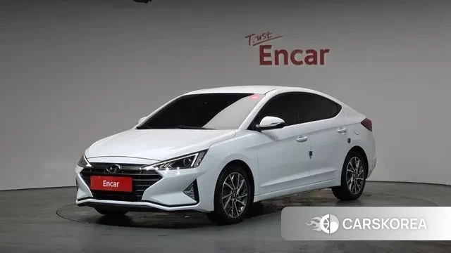 Hyundai The New Avante AD 2019 Белый из Кореи