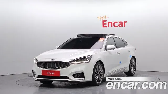 Kia Come New K7 2018 Белый из Кореи