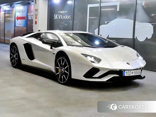 Lamborghini Aventador 2018 Белый из Кореи