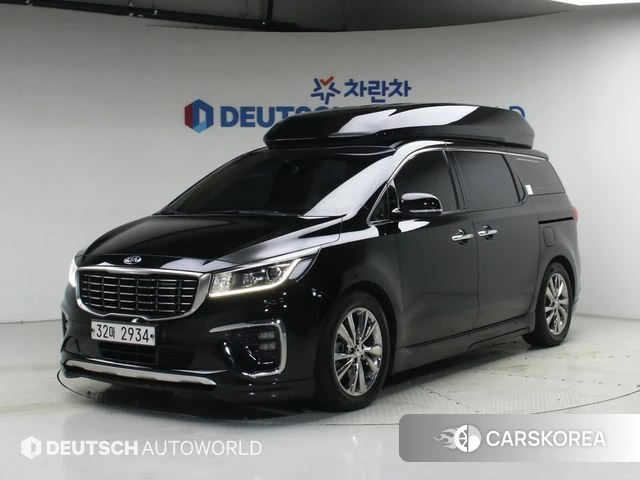 Kia The New Carnival 2018 Черный из Кореи
