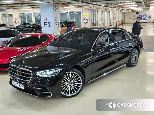 Mercedes-Benz S-Class W223 2023 Черный из Кореи