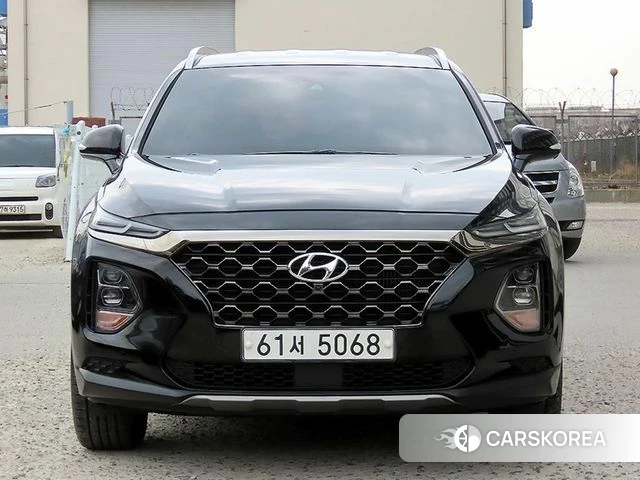 Hyundai Santa Fe TM 2018 Черный из Кореи