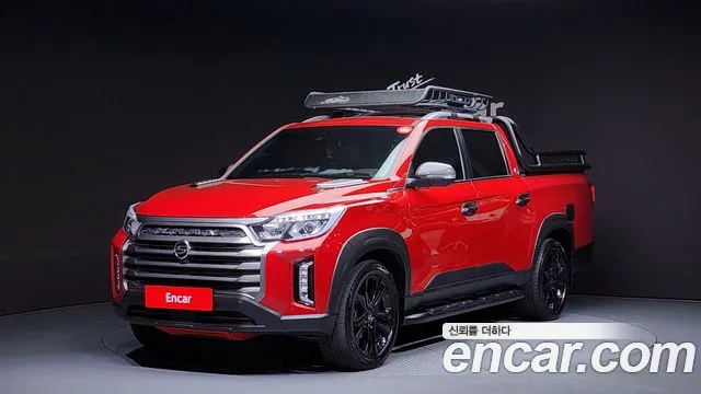 Ssangyong The New Rexton Sports Cannes 2021 Красный из Кореи