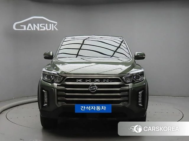Ssangyong The New Rexton Sport 2021 Темно-зеленый из Кореи