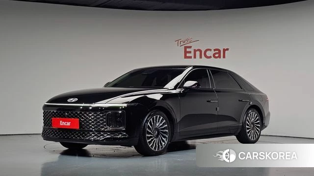 Hyundai Grandeur (GN7) 2023 Черный из Кореи