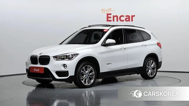 BMW X1 (F48) 2018 Белый из Кореи