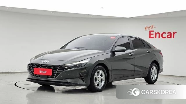 Hyundai Avante (CN7) 2021 Серый из Кореи