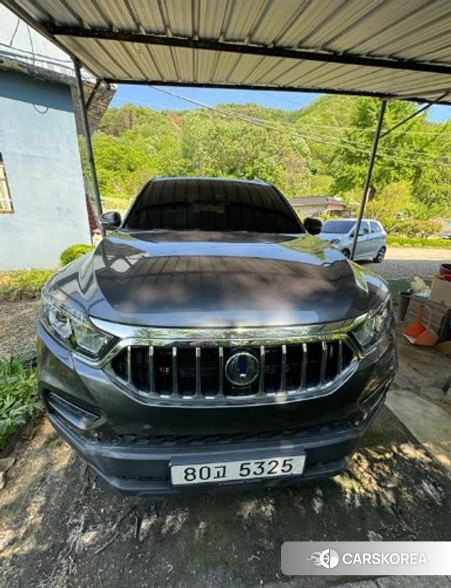 Ssangyong Rexton Sports Cannes 2021 Серый из Кореи