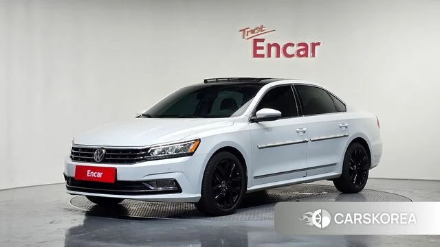 Volkswagen The New Passat 2018 Белый из Кореи