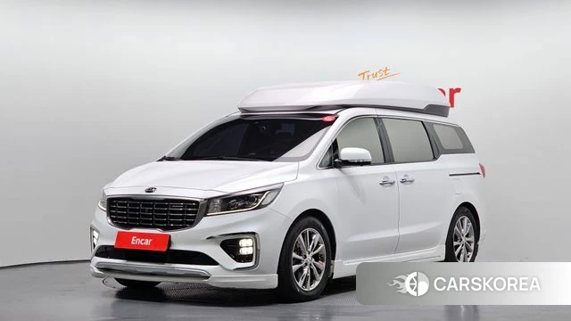 Kia The New Carnival 2019 Белый из Кореи