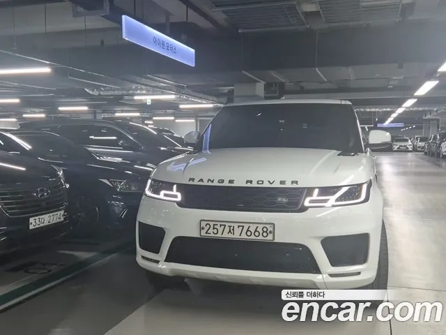 Land Rover Range Rover Sport 2nd Generation 2018 Белый из Кореи