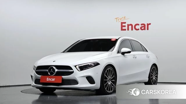 Mercedes-Benz A-Class W177 2020 Белый из Кореи
