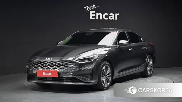 Kia K8 Hybrid 2022 Серый из Кореи