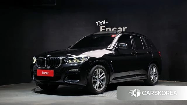 BMW X3 (G01) 2018 Черный из Кореи