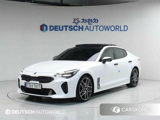 Kia Stinger Meister 2020 Белый из Кореи